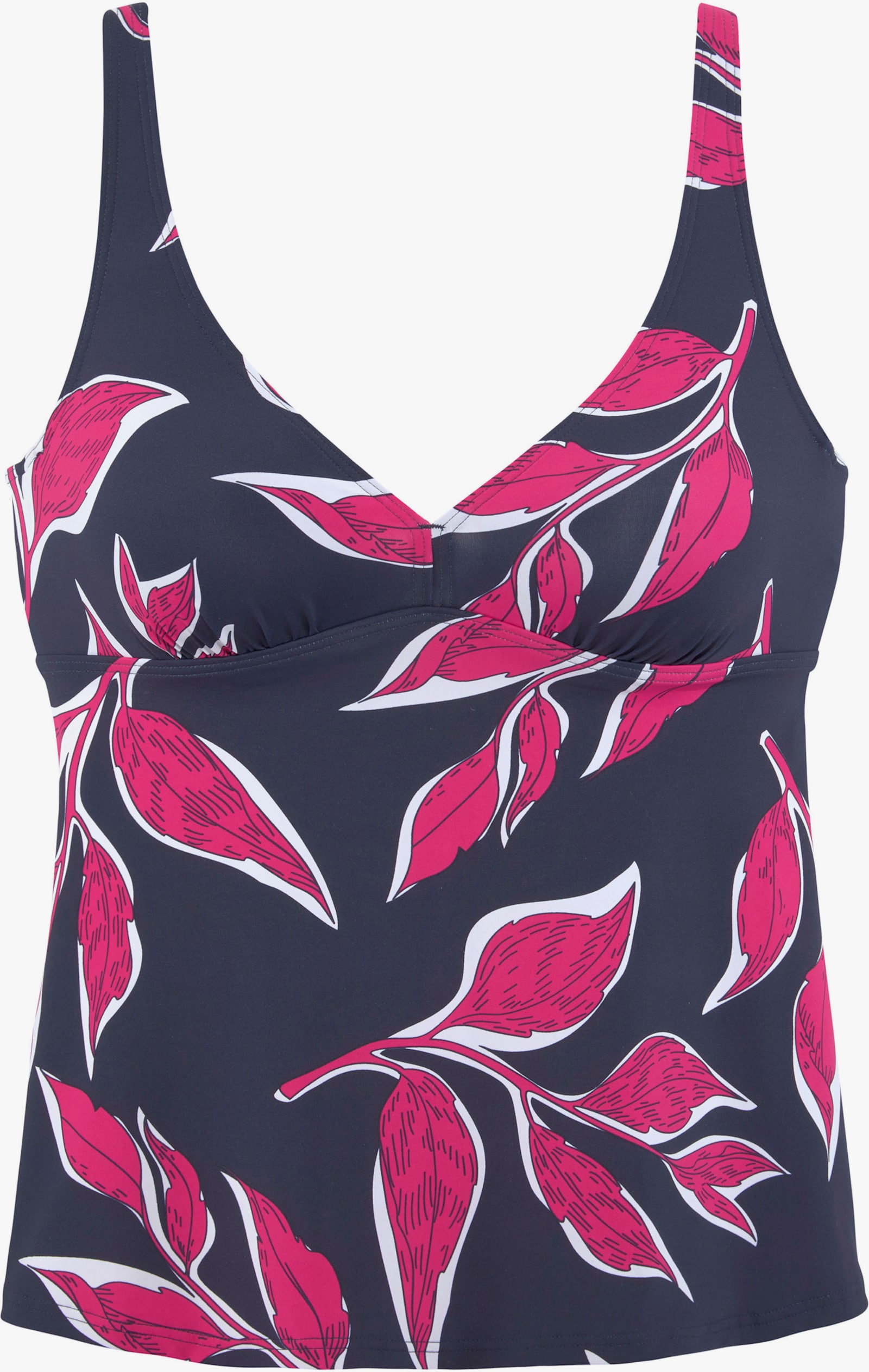 LASCANA Bügel-Tankini-Top - marine-bedruckt