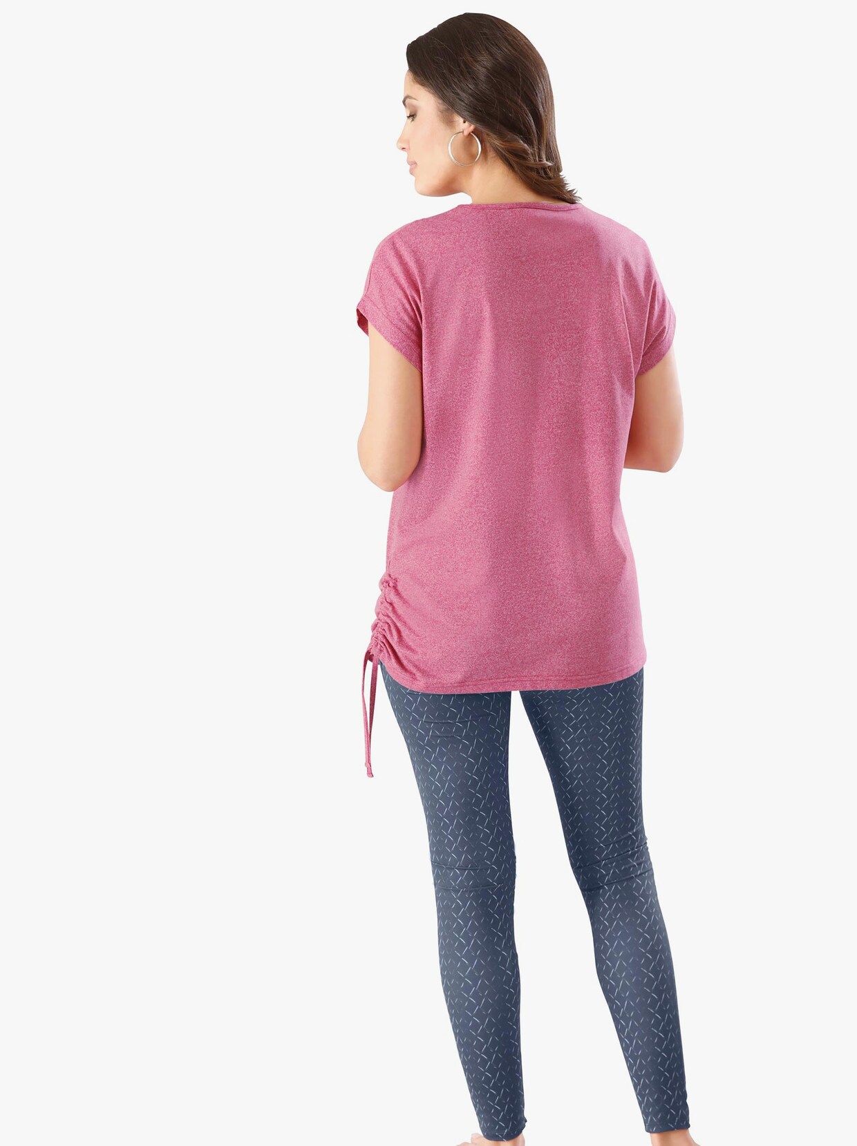 Shirt - pink-meliert