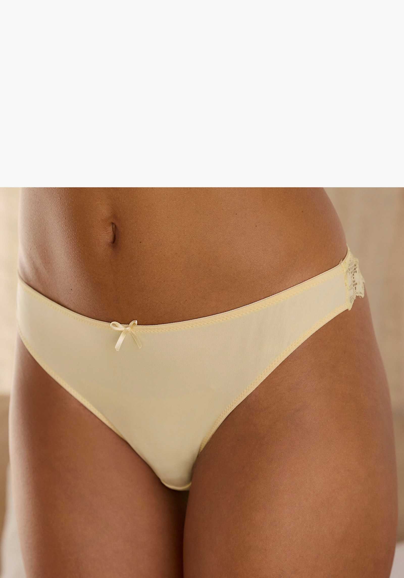 petite fleur String - altrosa+blau+vanille