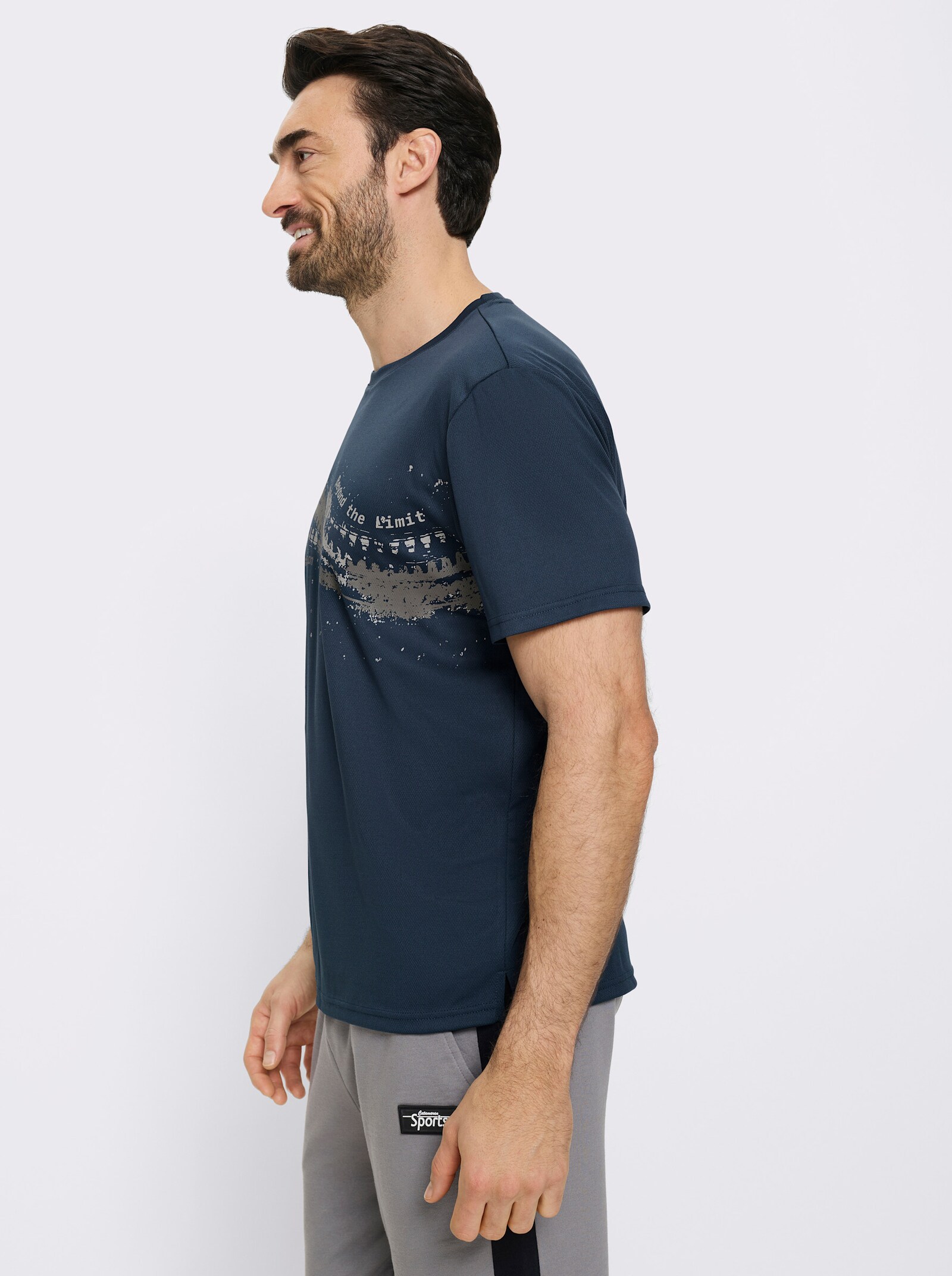 Catamaran Sports Funktionsshirt mit Wabenstruktur - dunkelblau