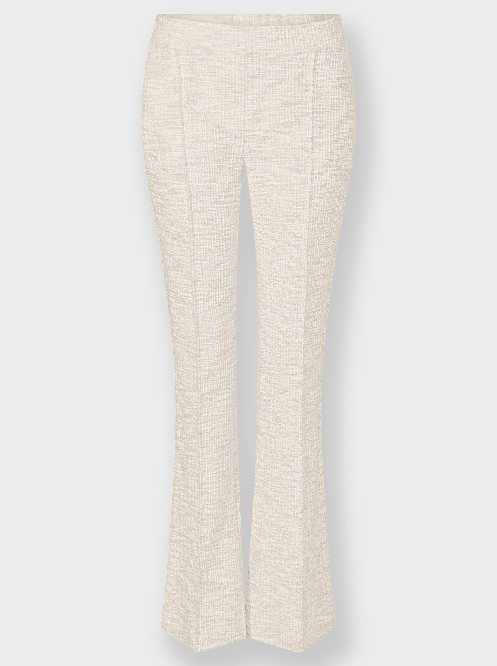 heine Hosenanzug aus Struktur-Jersey - champagner