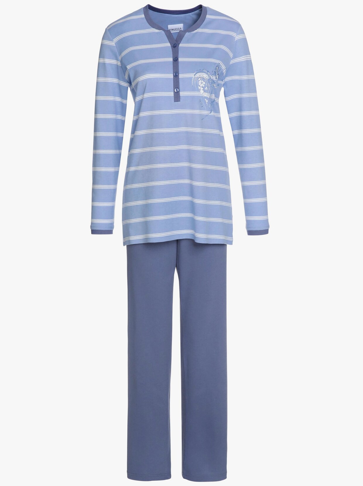 Ringella Pyjama - blauw geprint
