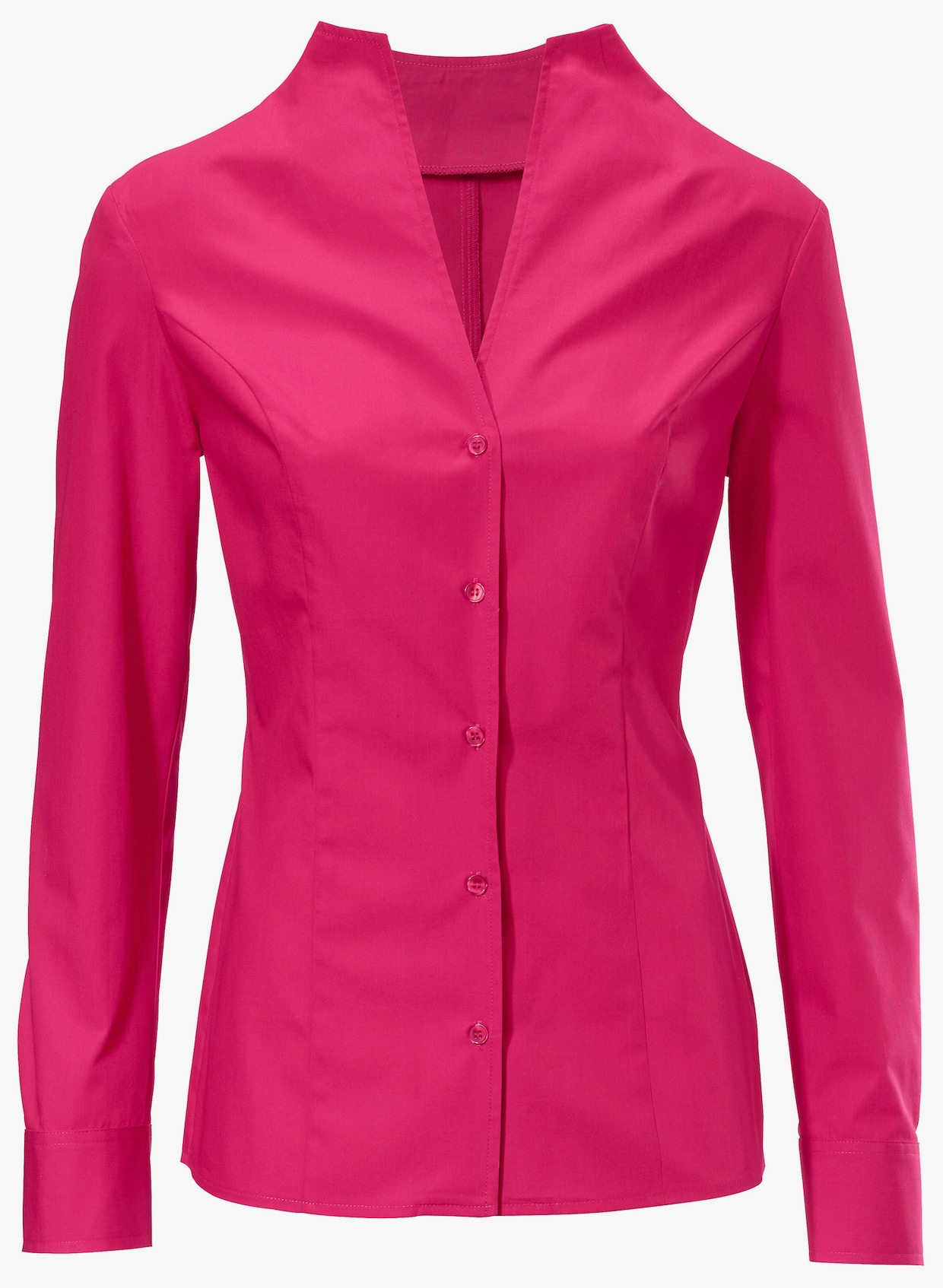 heine Blouse met opstaande kraag - pink