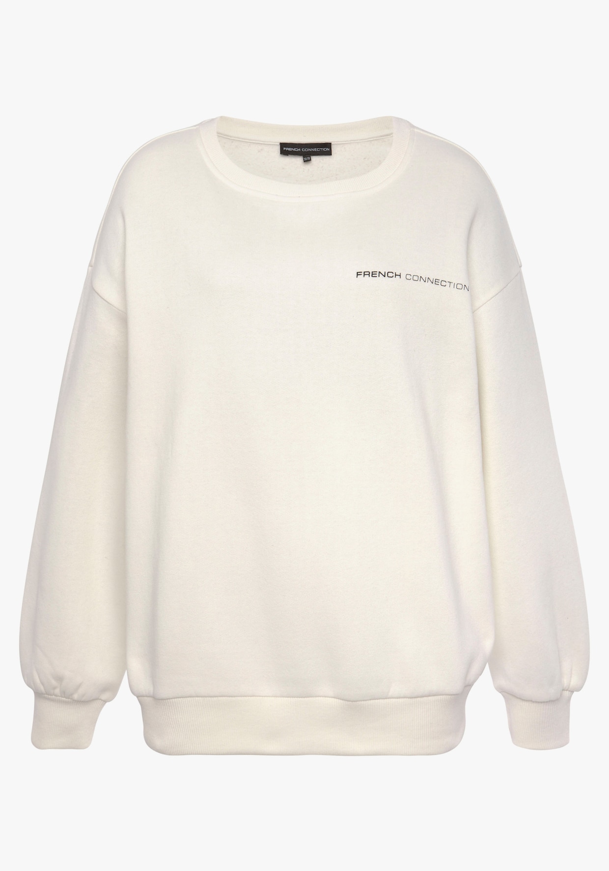 Sweat-shirt - blanc cassé