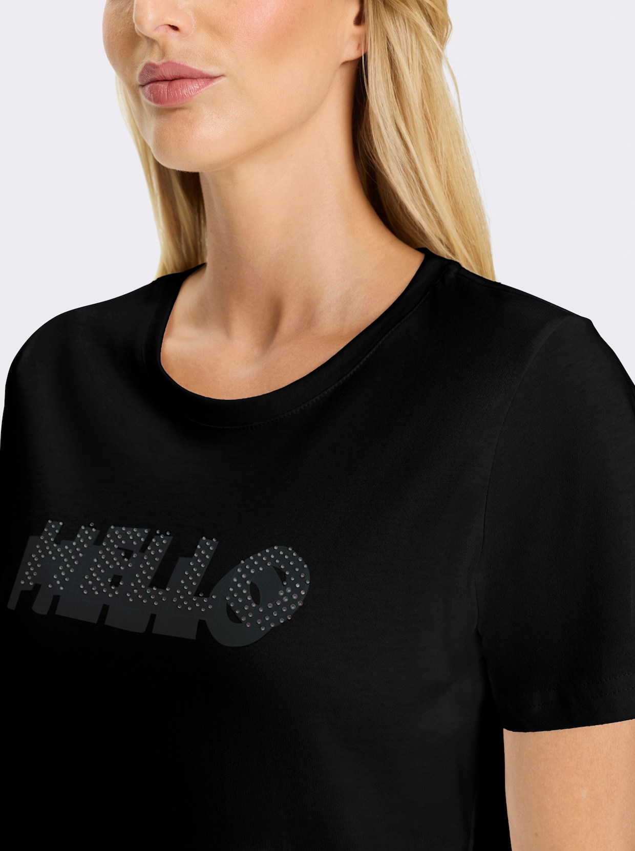 heine T-Shirt - schwarz