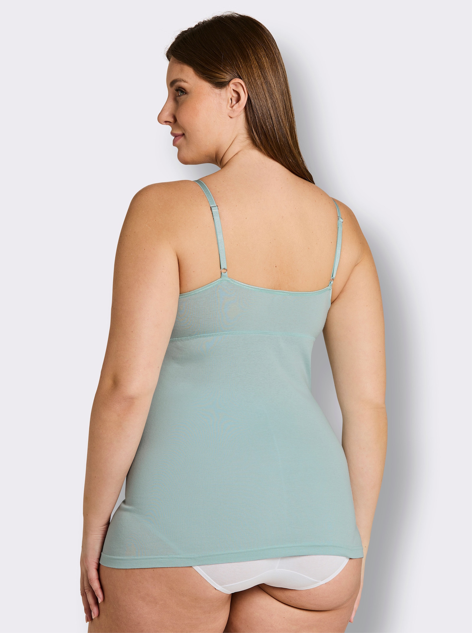 wäschepur BH-Hemd mit doppelt gemoldeten Cups - mint