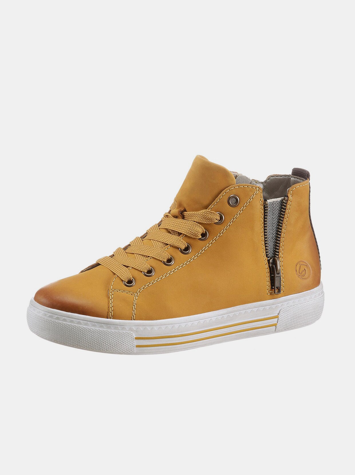 Remonte Schnürschuh - gelb