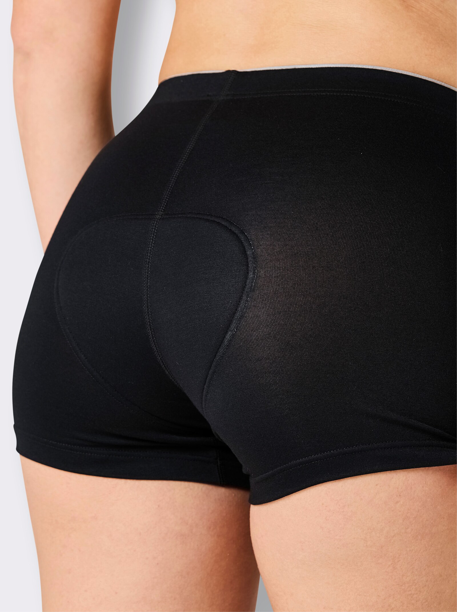 Damen-Radlerunterhose - schwarz