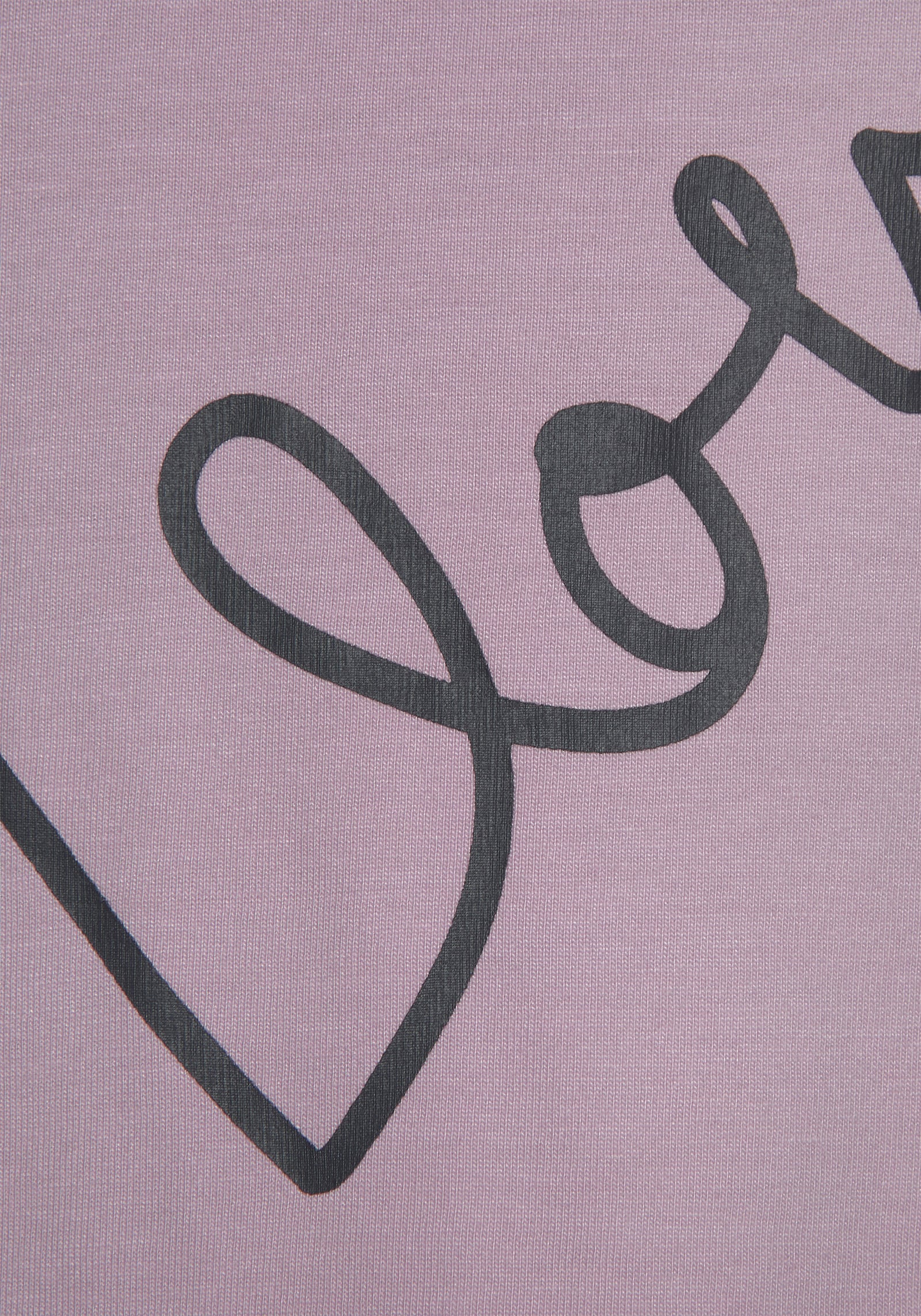 Vivance Dreams Pyjama court - violet, anthracite à motifs