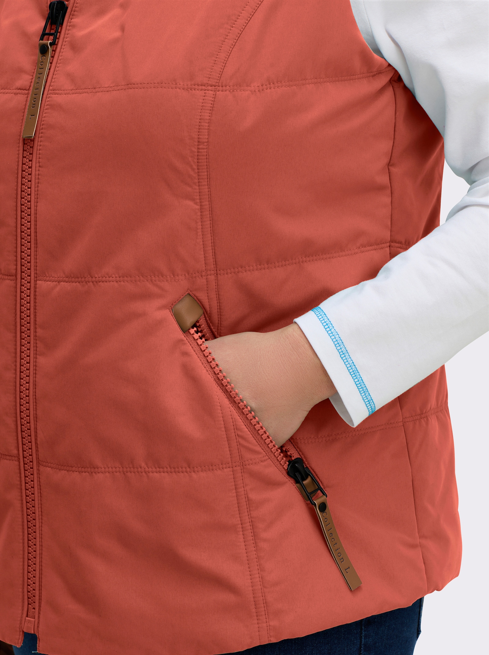 Steppweste in Microfaser-Qualität - terra