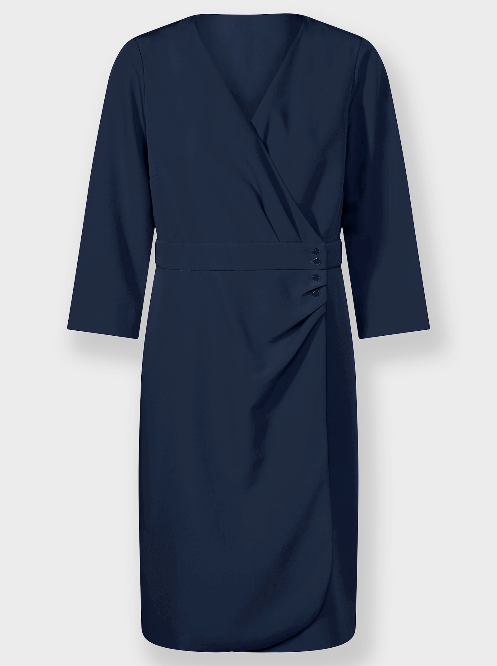 heine Robe extensible effet cache-cœur - marine