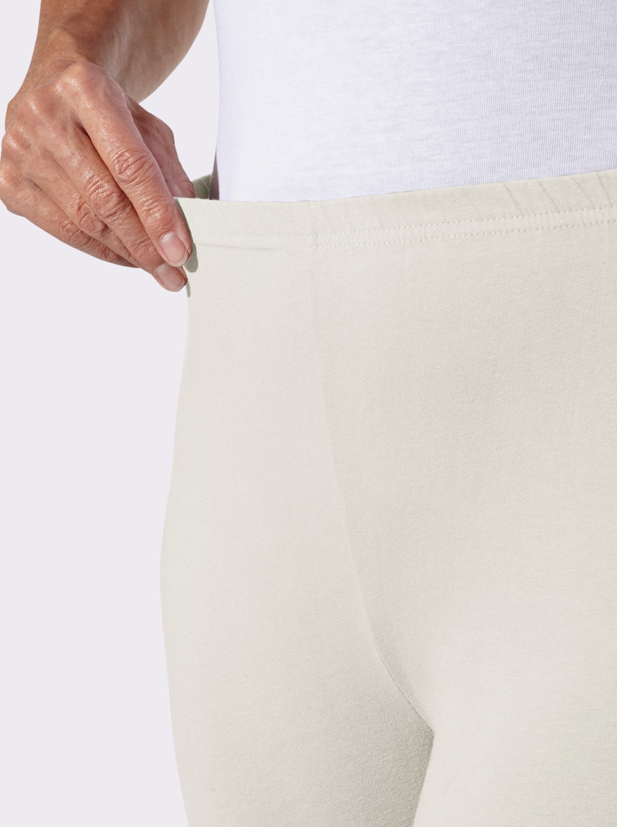 Leggings - ecru