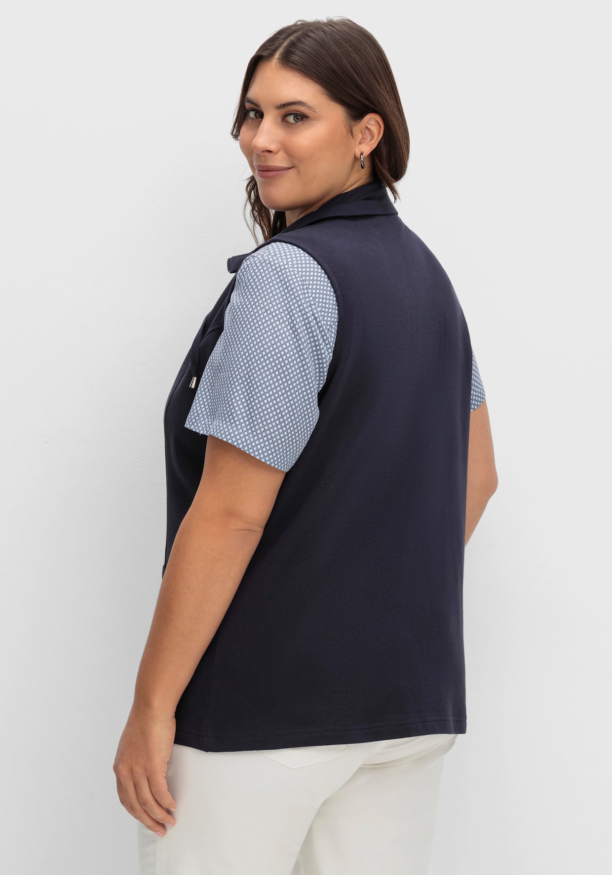 Shirtweste - marine