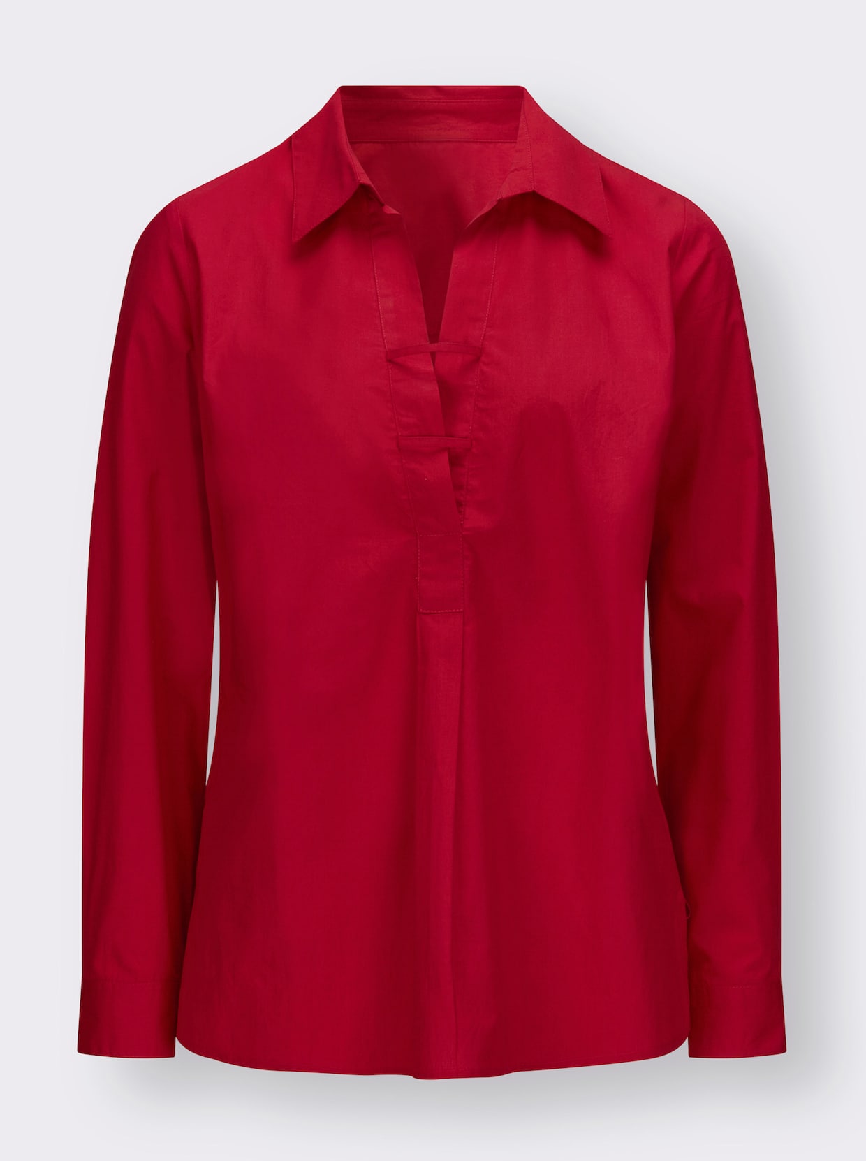 Comfortabele blouse - rood