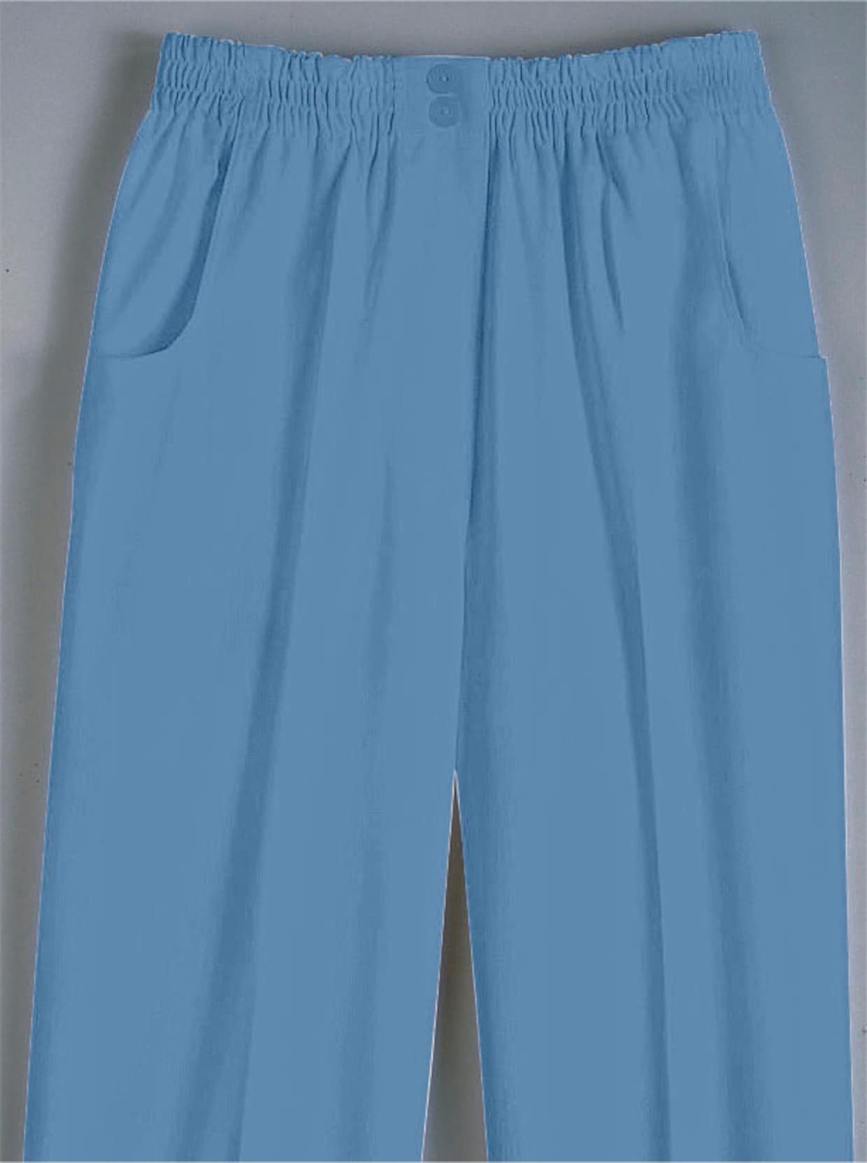 Nohavice na gumu - džínsová modrá