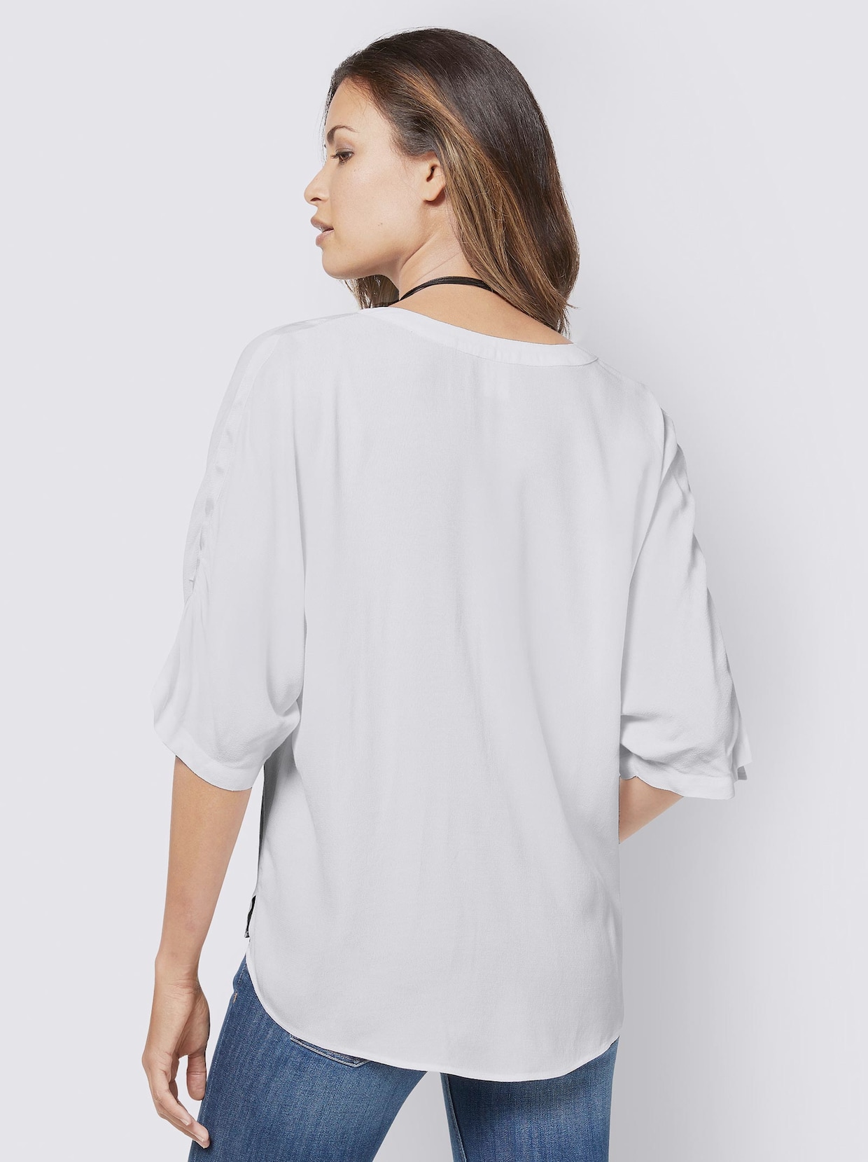 Comfortabele blouse - wit