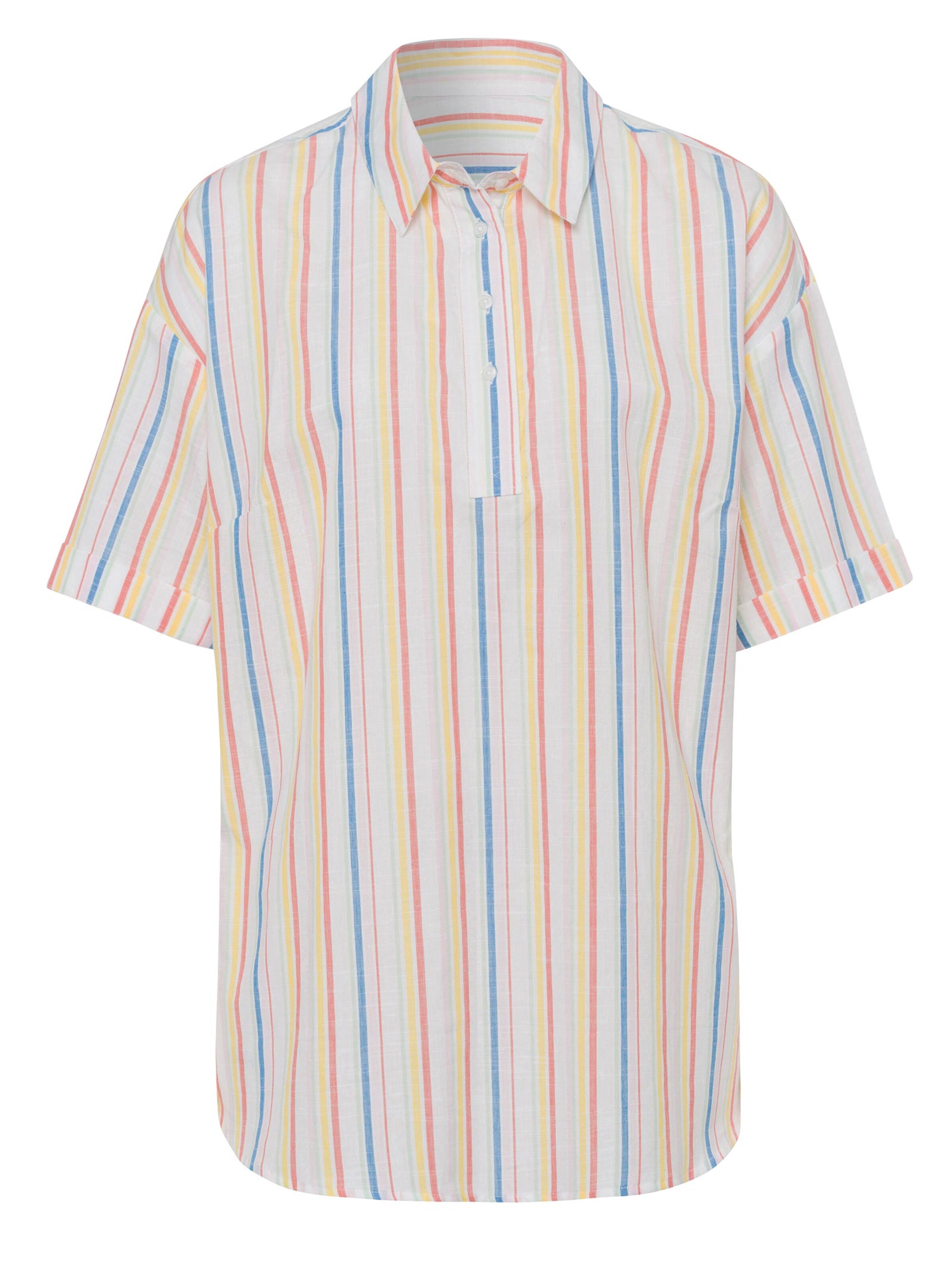 Bluse - bunt-gestreift
