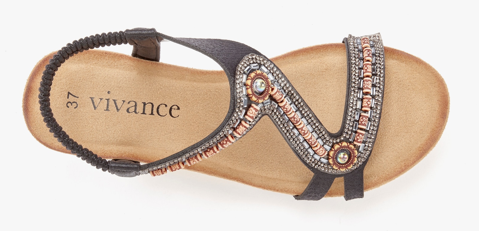 Vivance Sandalette - schwarz