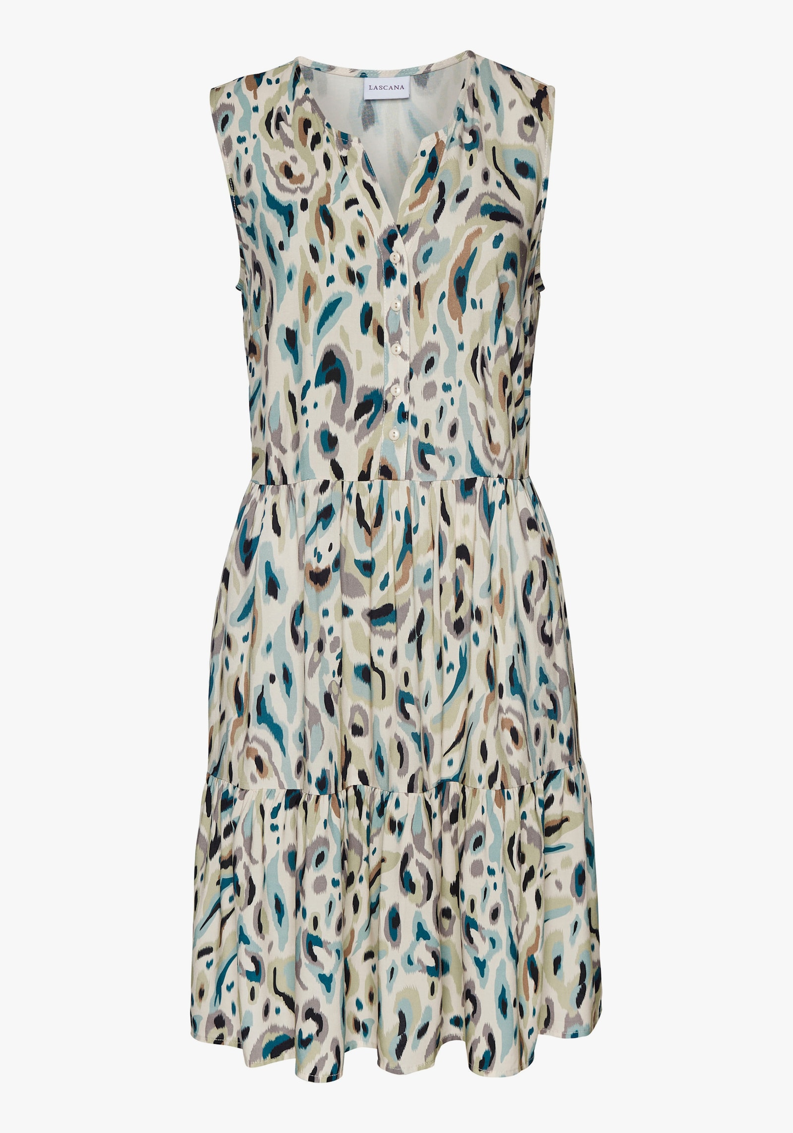 LASCANA Druckkleid - sand bedruckt