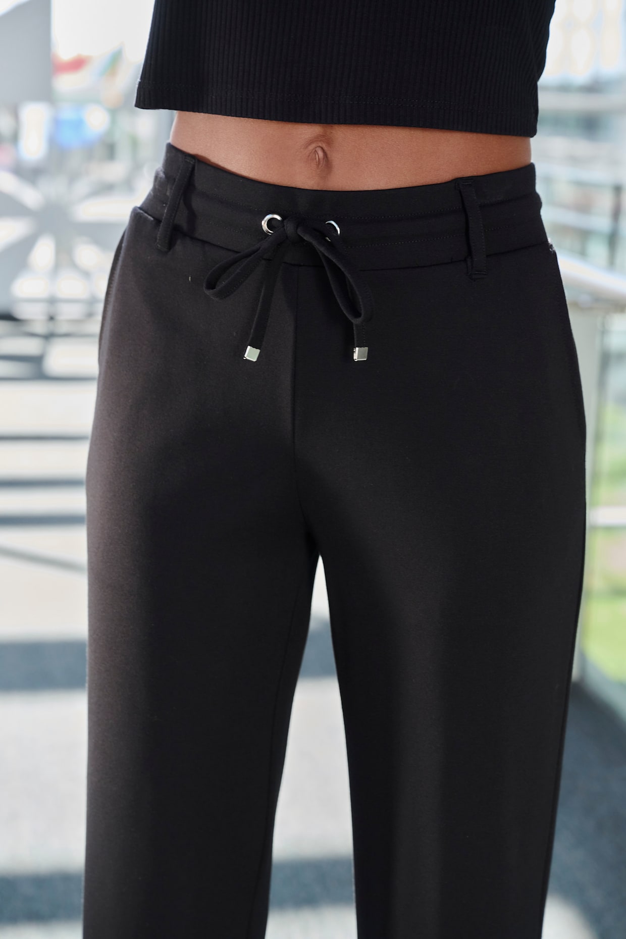 LASCANA Homewearhose - schwarz