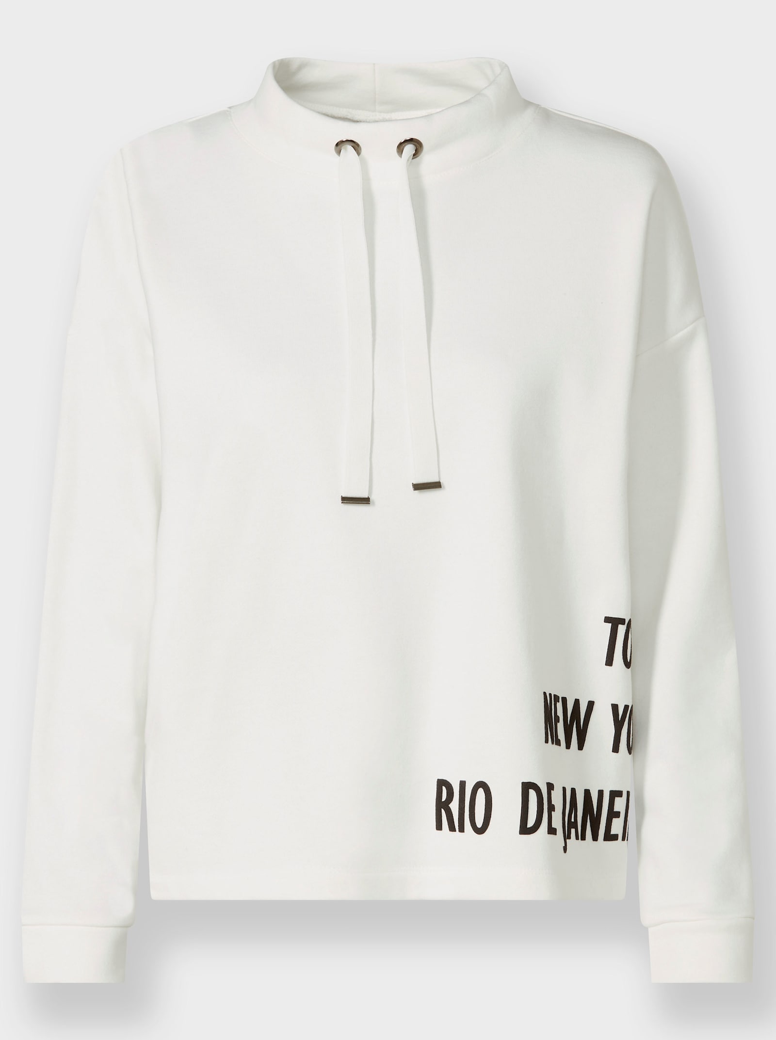 heine Sweatshirt avec col montant - écru