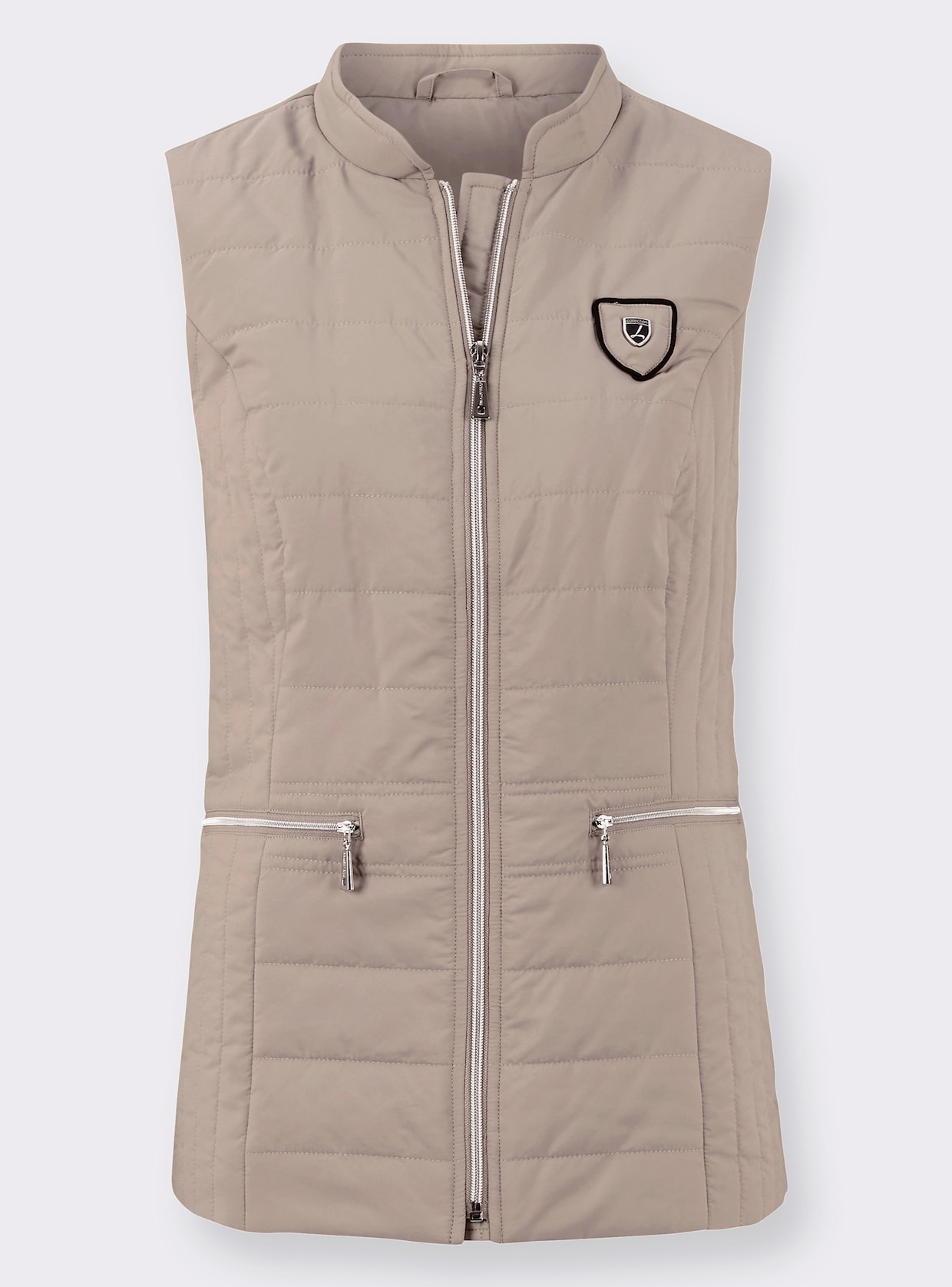 Gilet matelassé - beige