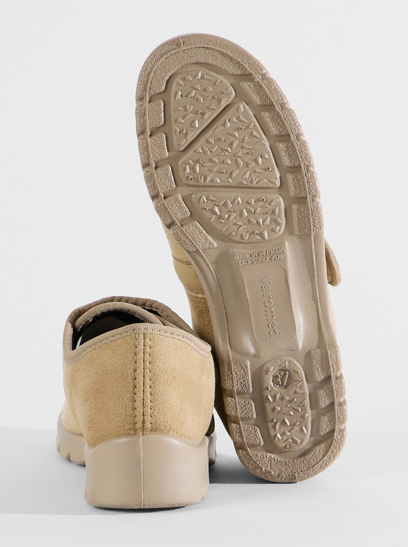 Varomed Klettschuh von Varomed, Weite H - beige