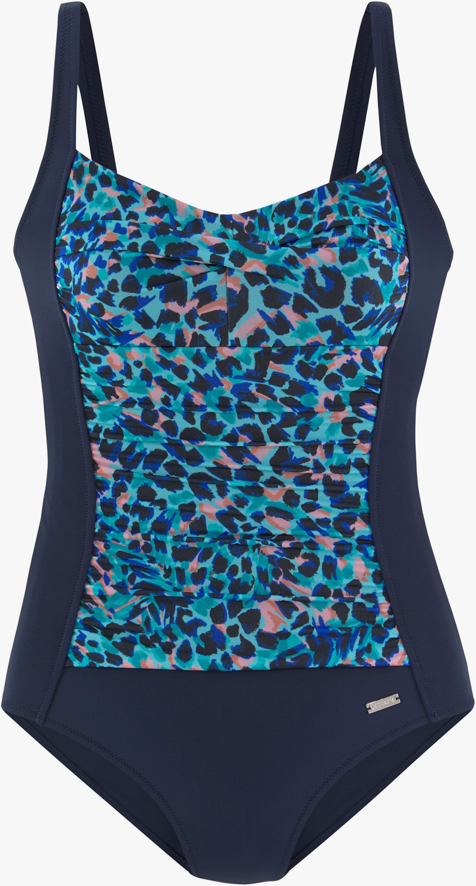 LASCANA Badpak - turquoise geprint