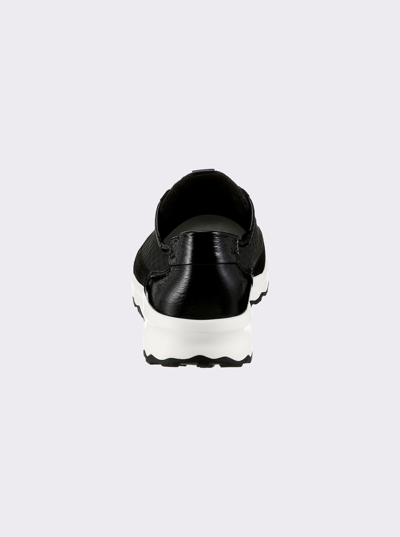Caprice Sneaker mit Mesh-Netz - schwarz