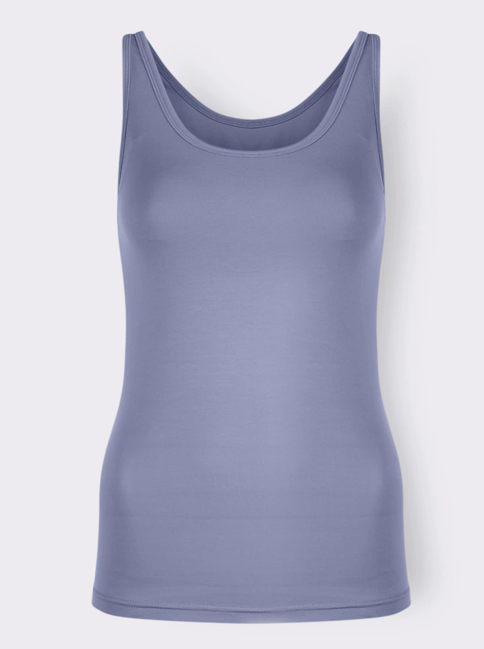 wäschepur Achseltop mit breiten Trägern - bleu + marine + bordeaux