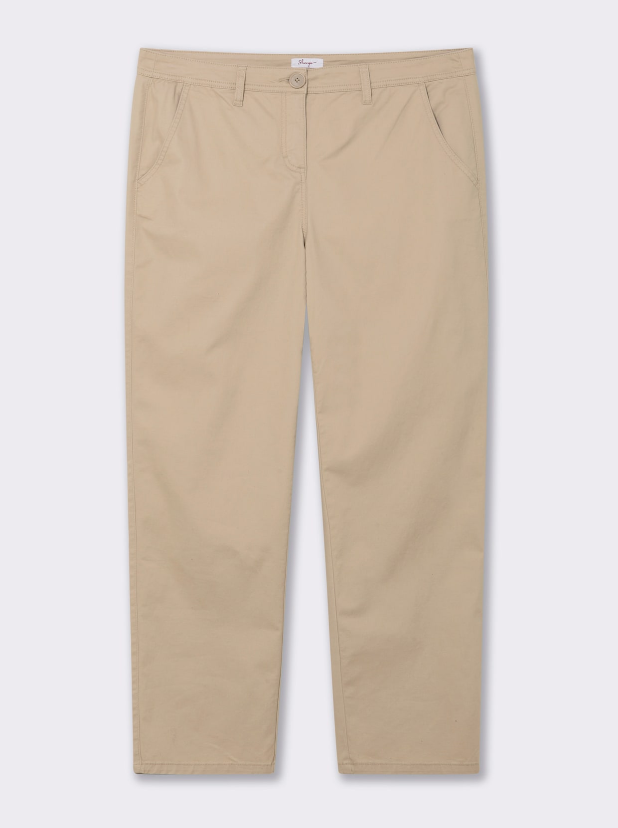 sheego Chinohose - beige