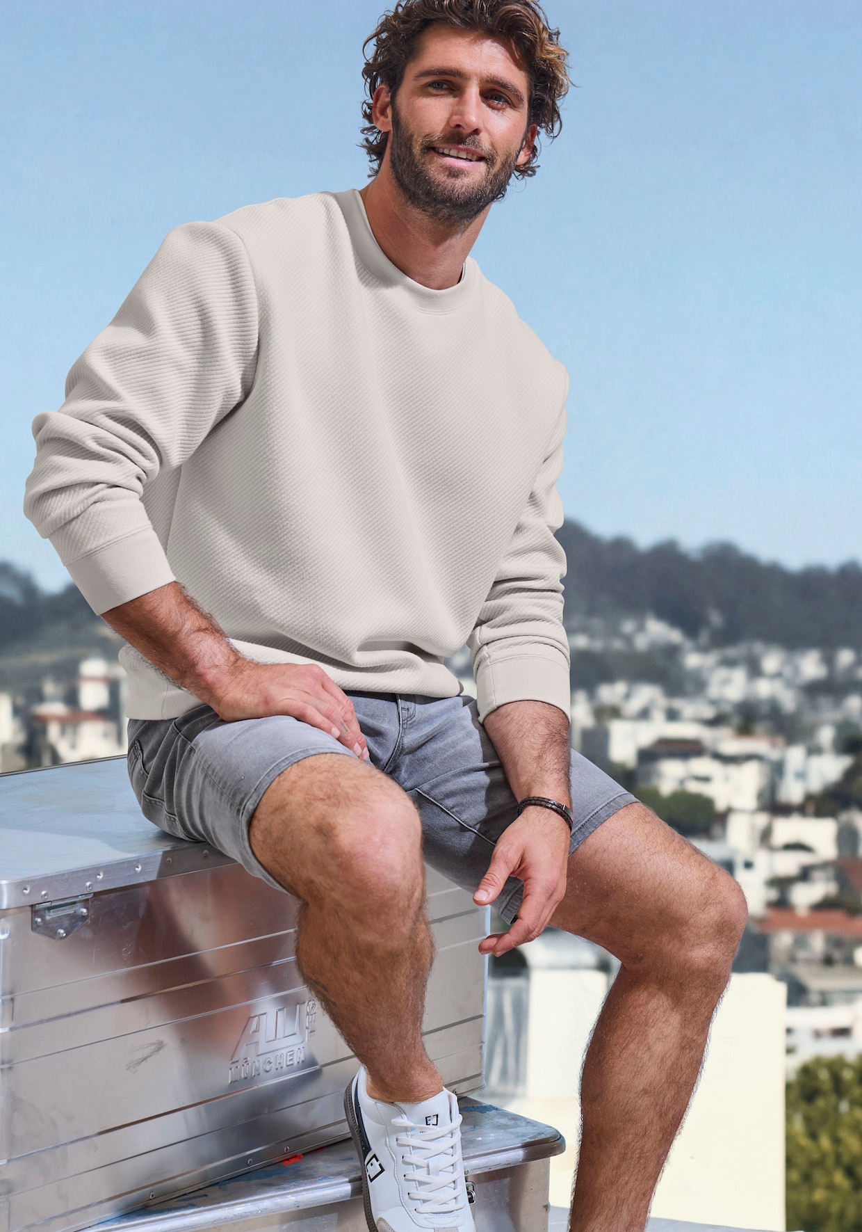 Sweatshirt - creme