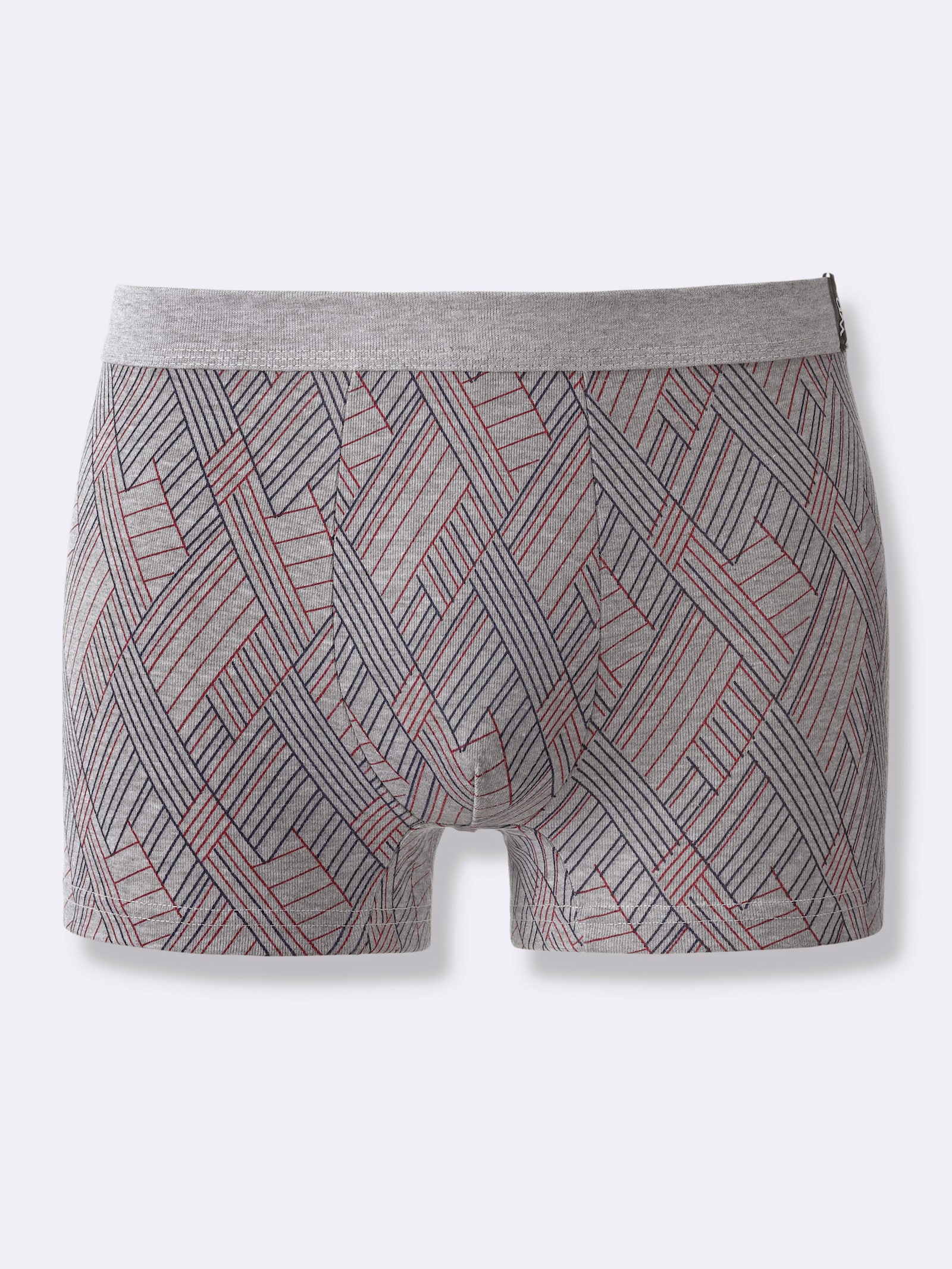 wäschepur men Boxerky - šedá-melír-různé barvy