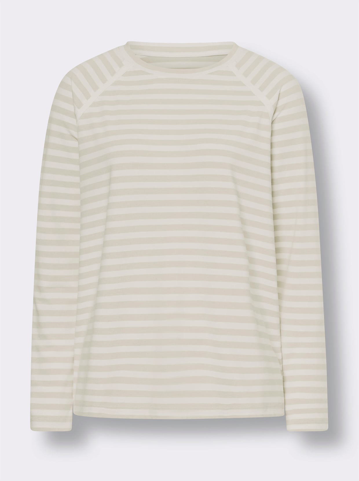 heine Streepjesshirt - zand/ecru gestreept
