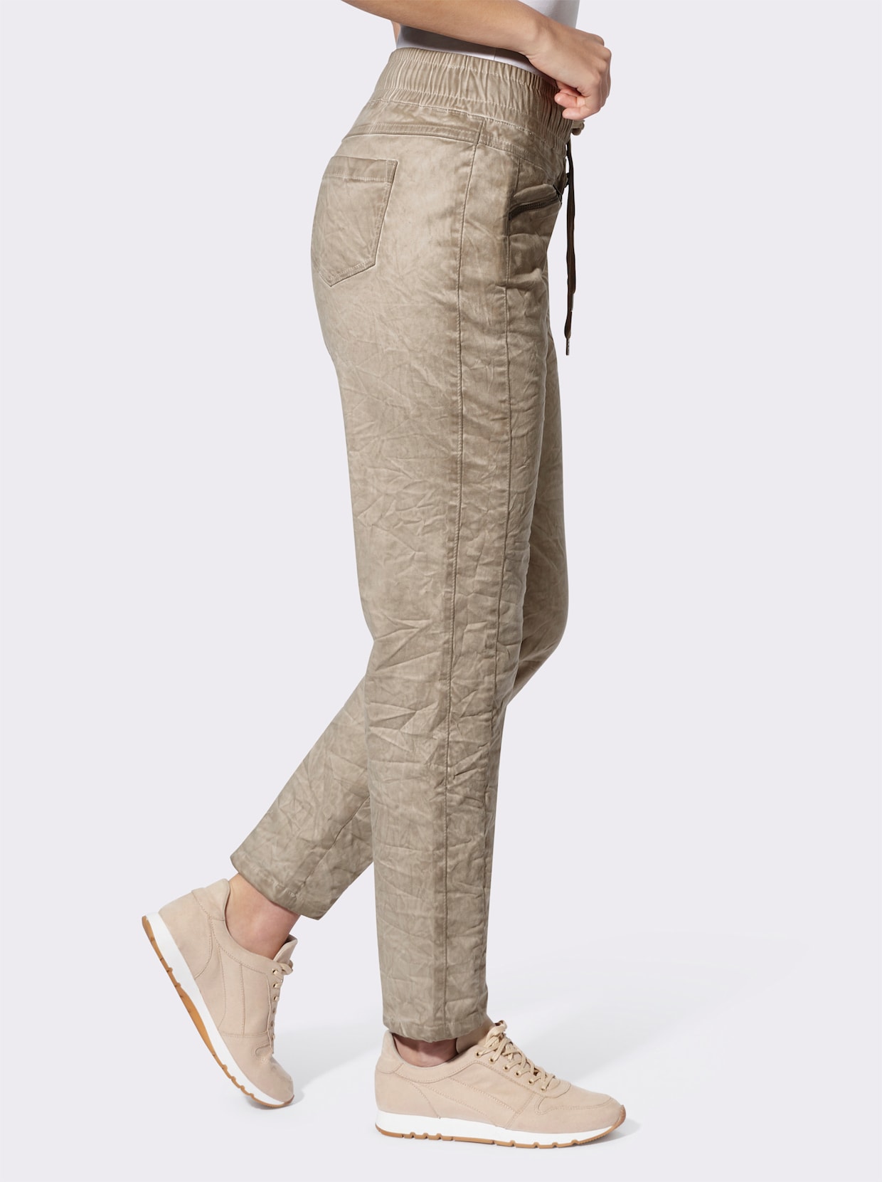 heine Comfortbroek - beige