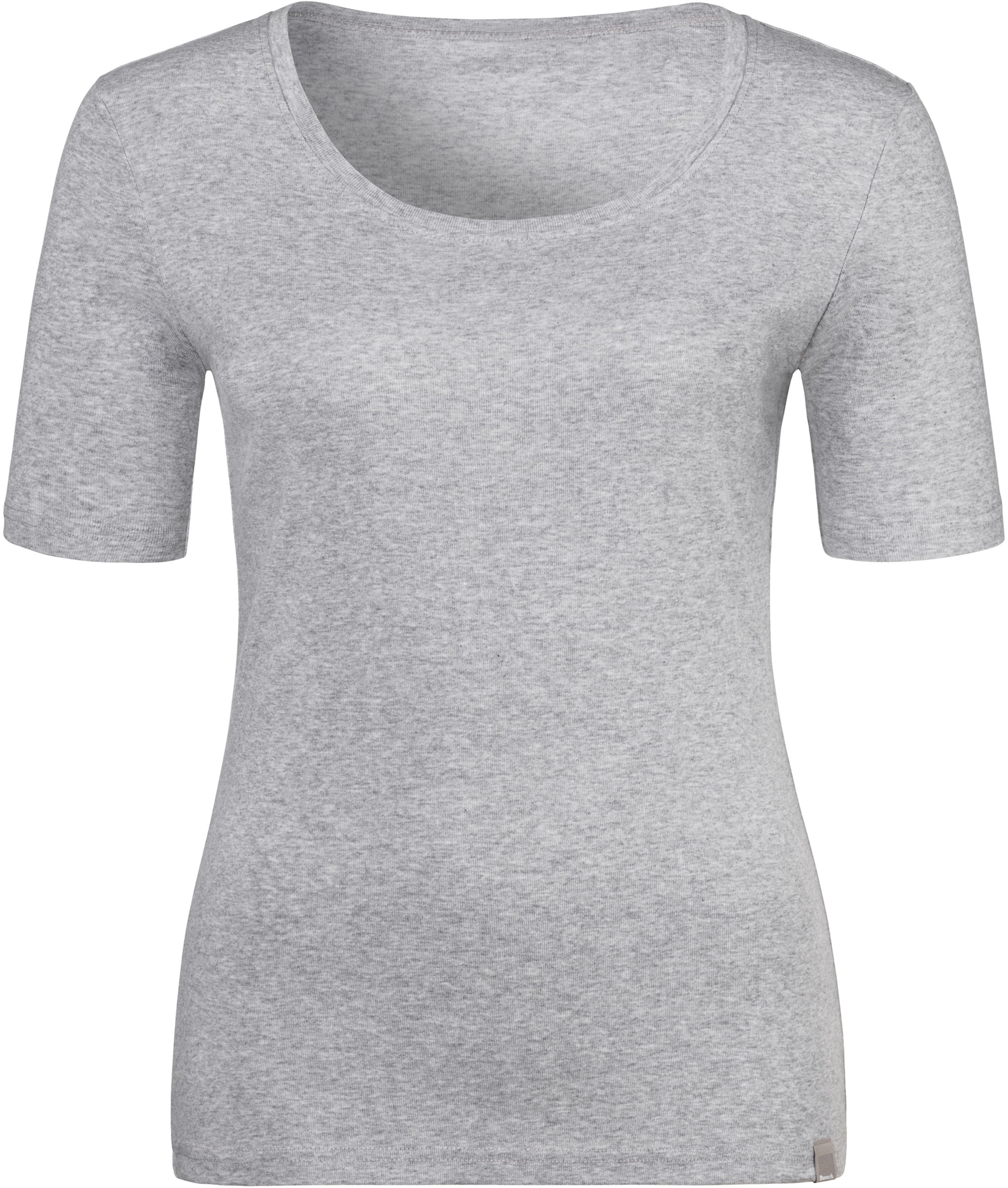 2er PACK günstig Kaufen-T-Shirt in schwarz, grau-meliert von Bench.. T-Shirt in schwarz, grau-meliert von Bench. <![CDATA[Figurbetont geschnittenes T-Shirt von Bench im 2er-Pack. Mit kleinem Weblabel am Saum. Perfekt für Alltag und Freizeit. Weiche Feinripp-Qualität aus Baumwo