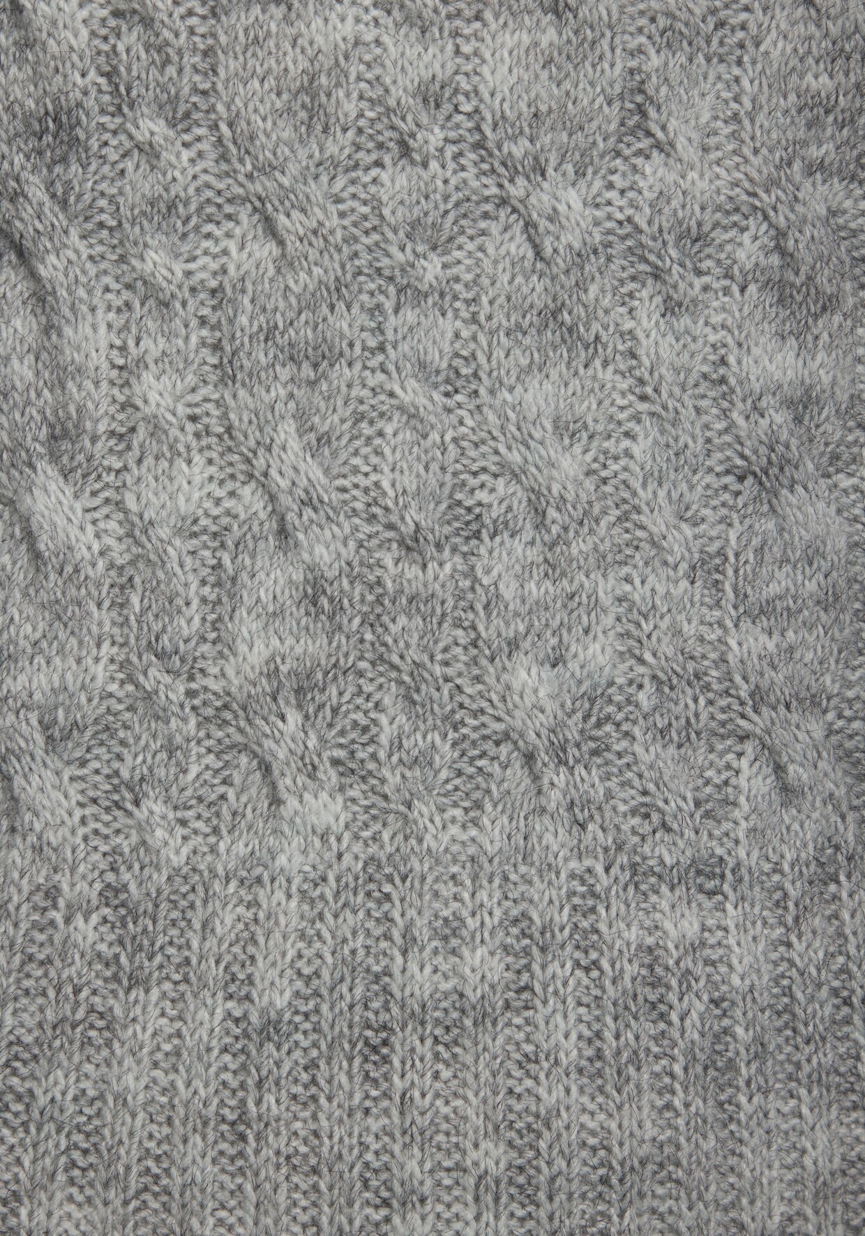 LASCANA Strickkleid - grau meliert