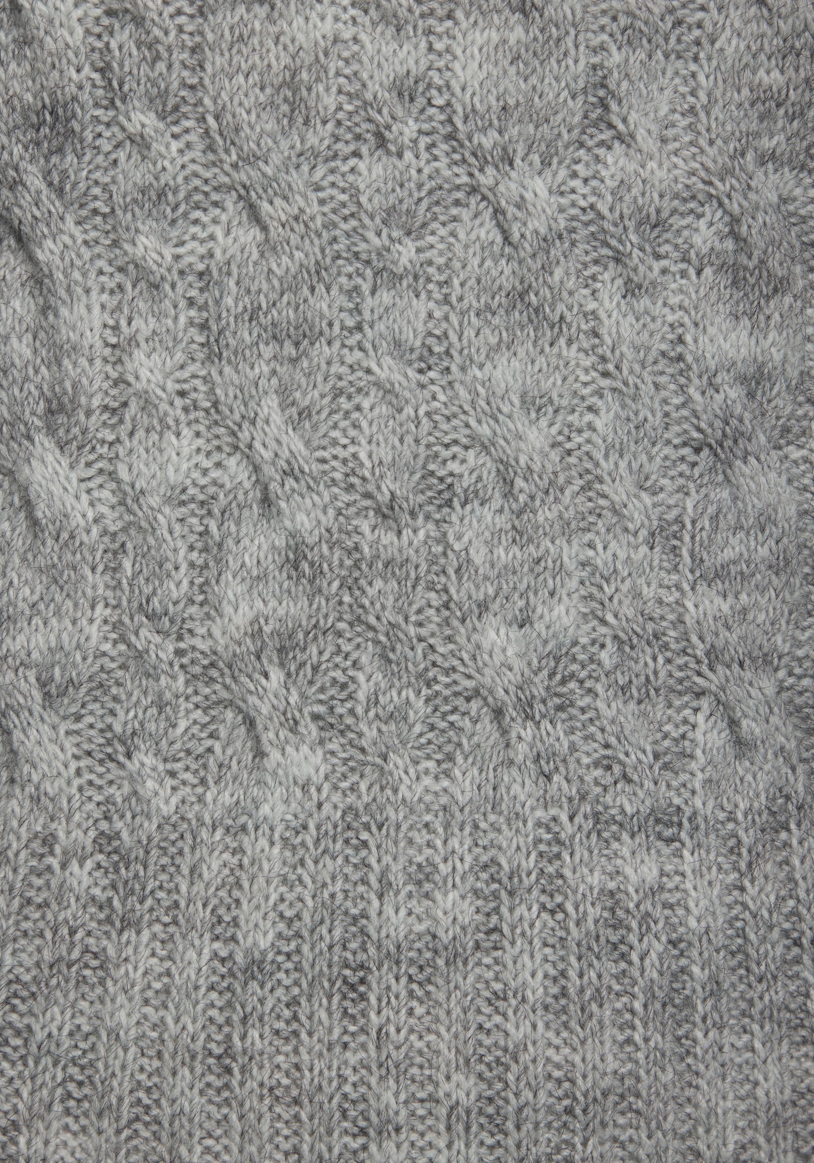 LASCANA Strickkleid - grau meliert