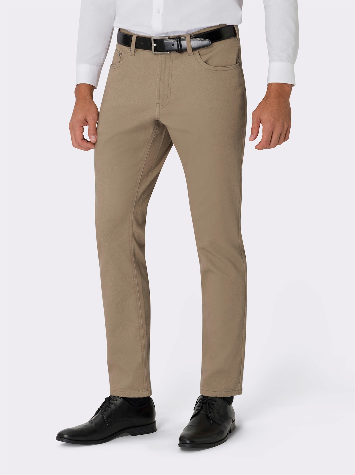 Twill-broek - beige