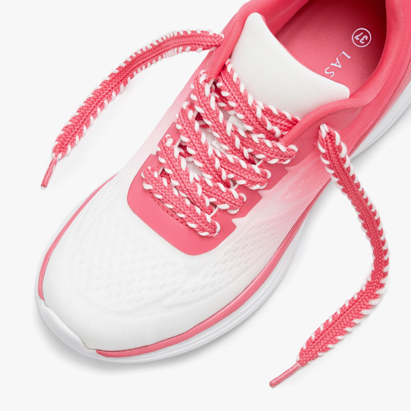 LASCANA Sneaker - weiß/pink