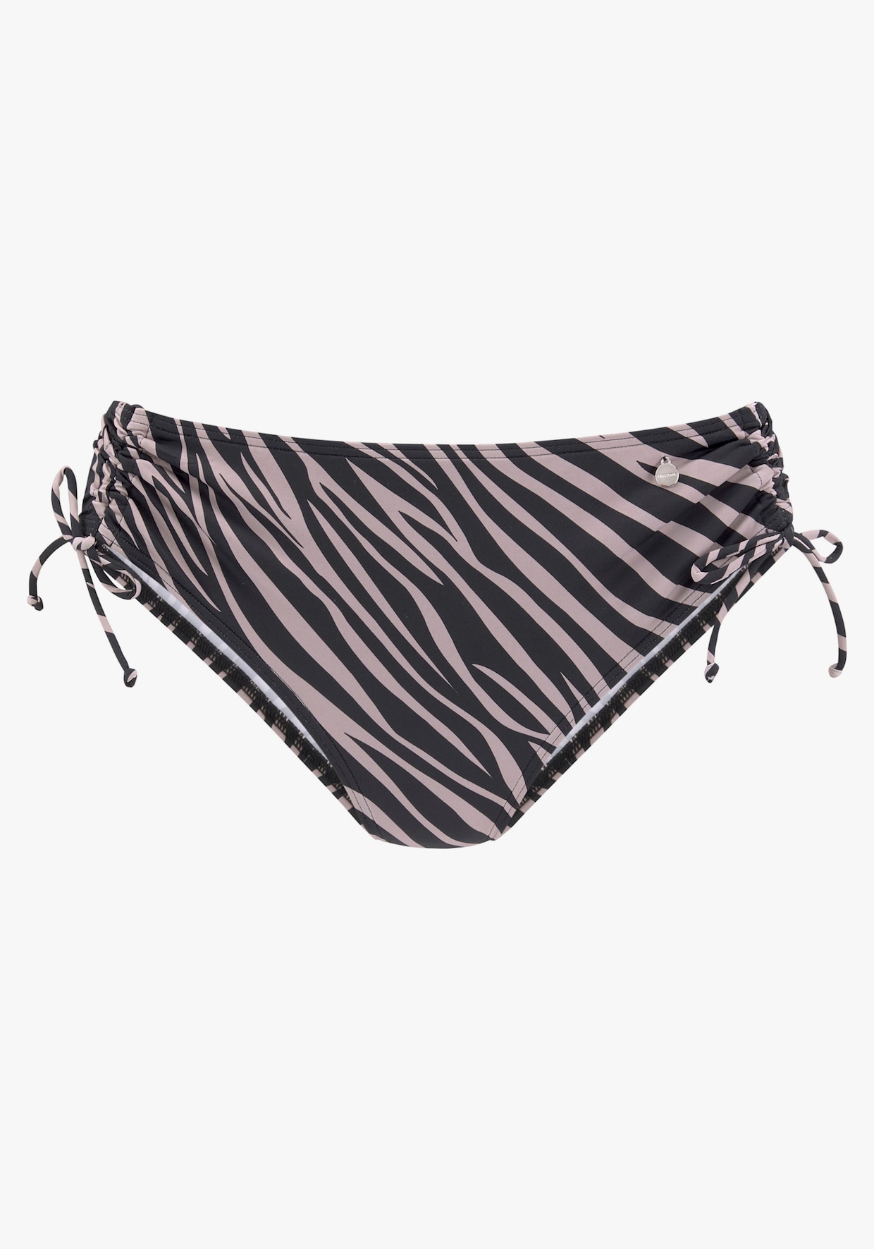 LASCANA Bikini-Hose - schwarz-bedruckt