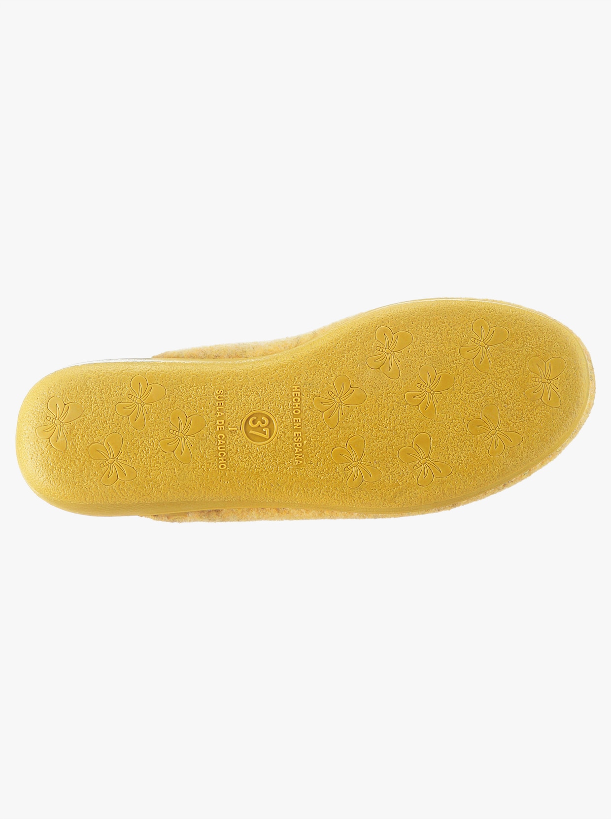 Pantoffels - geel