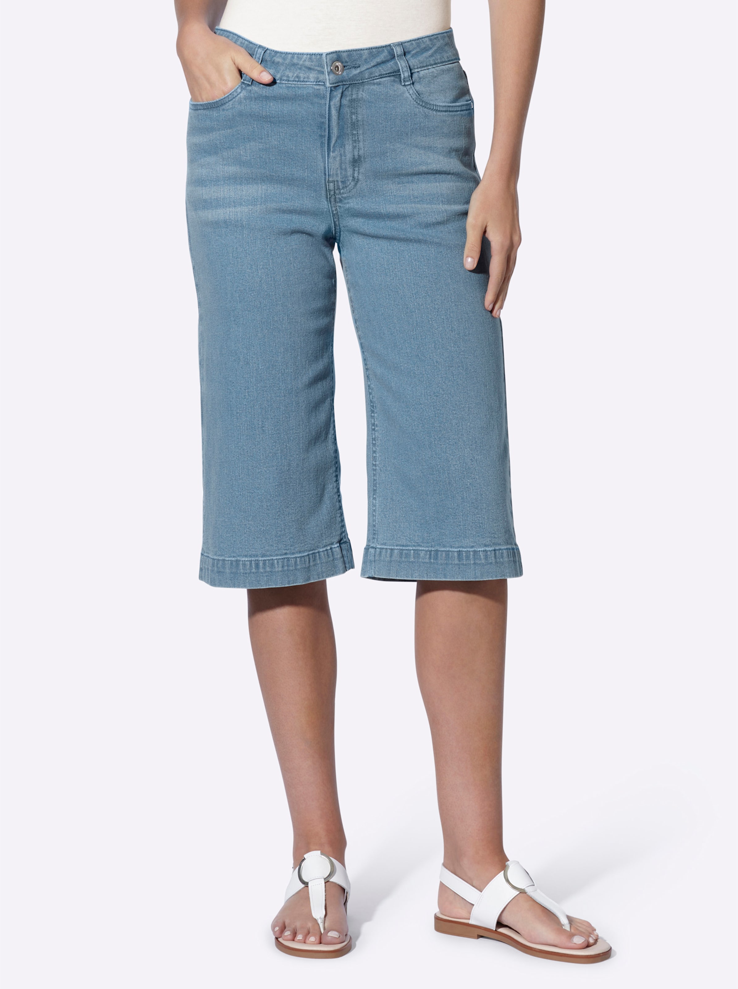 Jeansbermudas