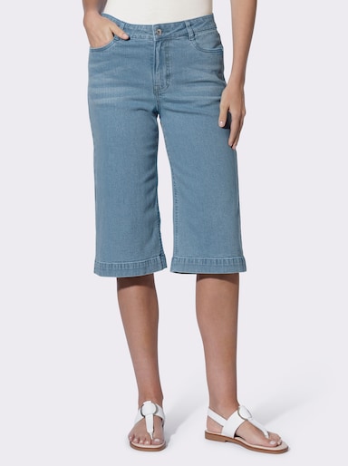 heine Jeansbermudas - blue-bleached