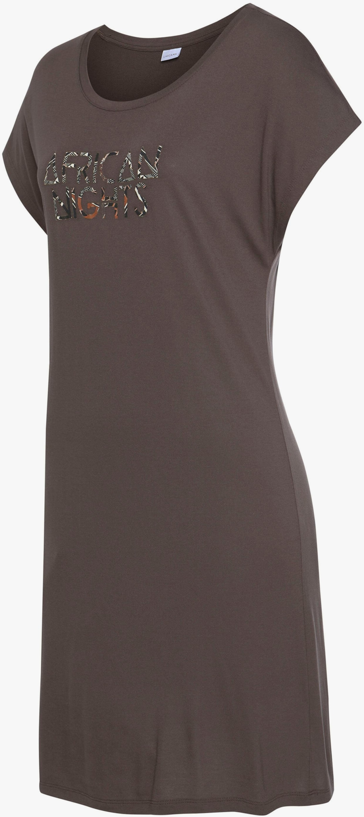 LASCANA Chemise de nuit - marron