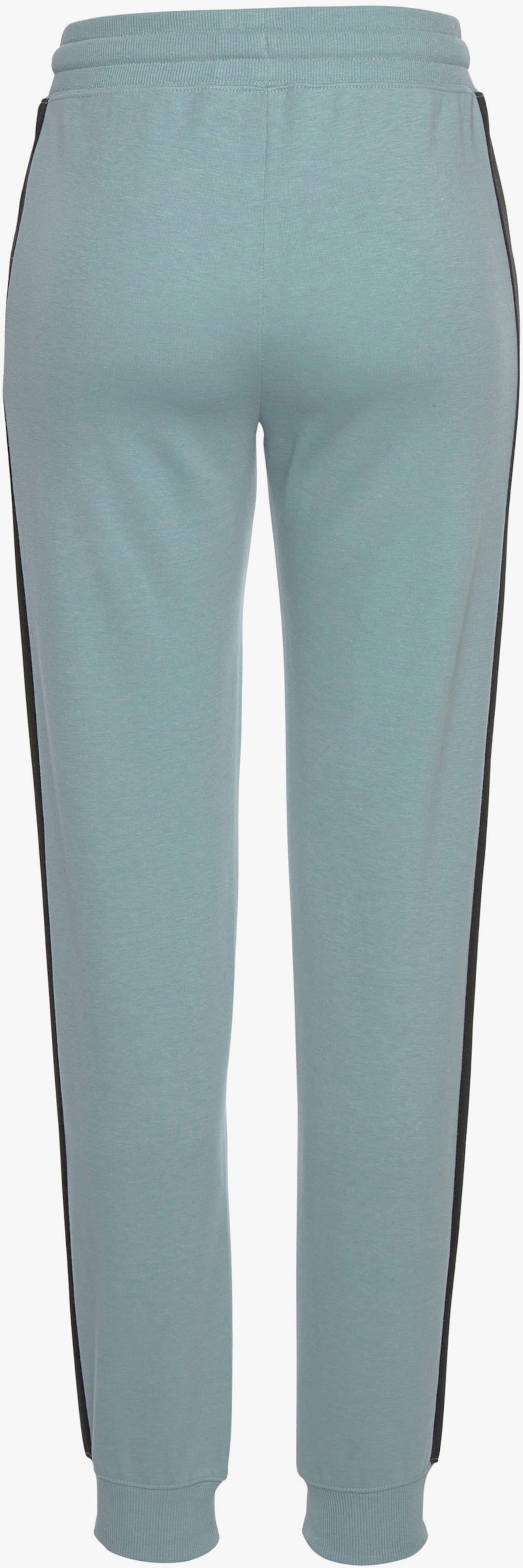 Sweatbroek - mint/zwart