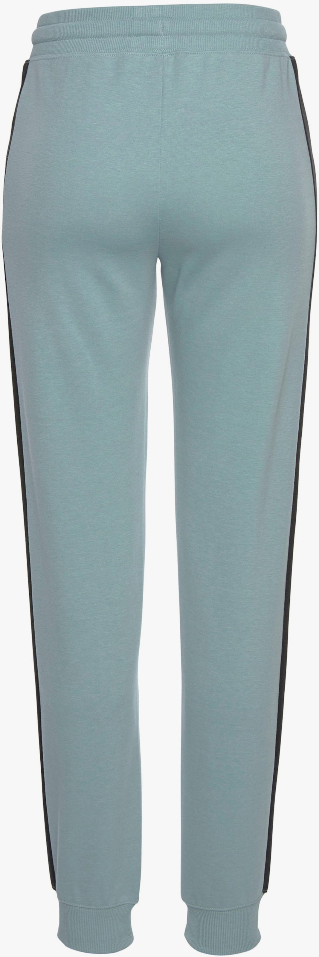 Bench. Loungewear Sweathose - mint-schwarz
