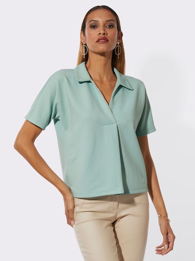 Poloshirt - kalkmint