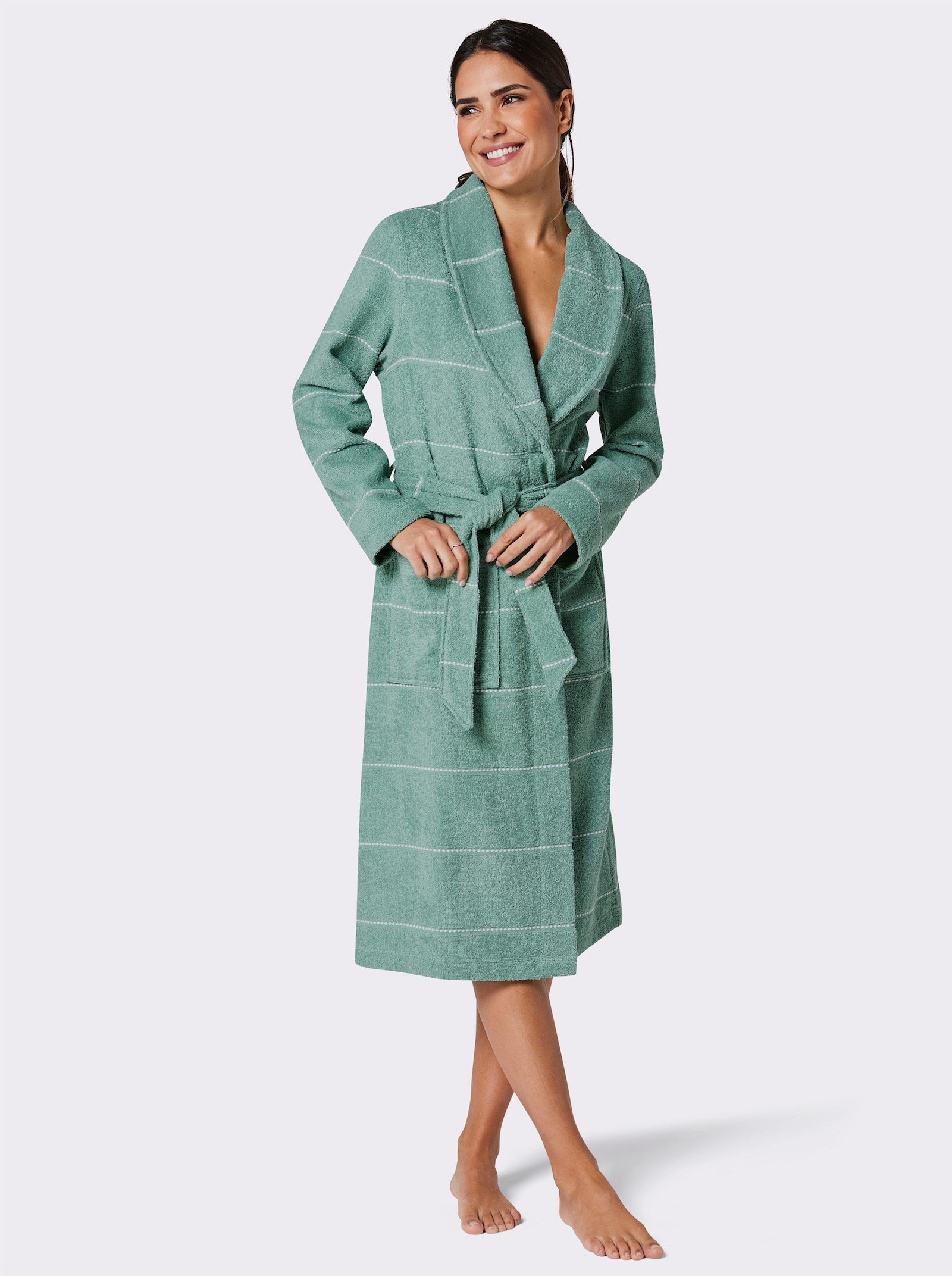 feel good Peignoir - sauge