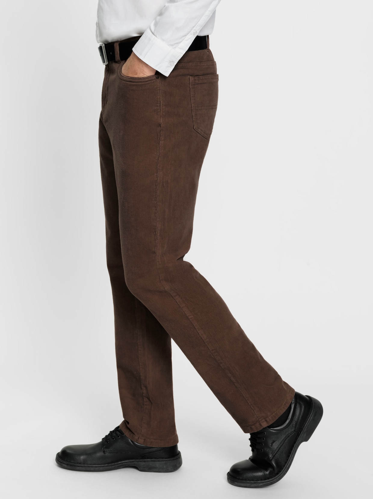 Marco Donati Ribcord broek - chocolade